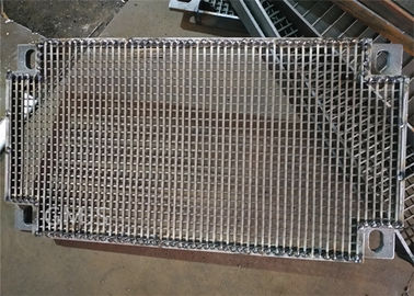 Chiny 304 ekranowane siatki stalowe Johnson ze stali nierdzewnej / filtr z płaskim sitem dostawca