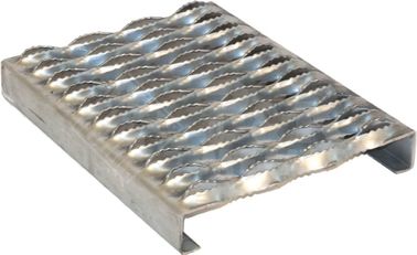 Chiny Aluminiowe i stalowe antypoślizgowe metalowe stopnie schodowe Listwy bezpieczeństwa Strut Grip dostawca